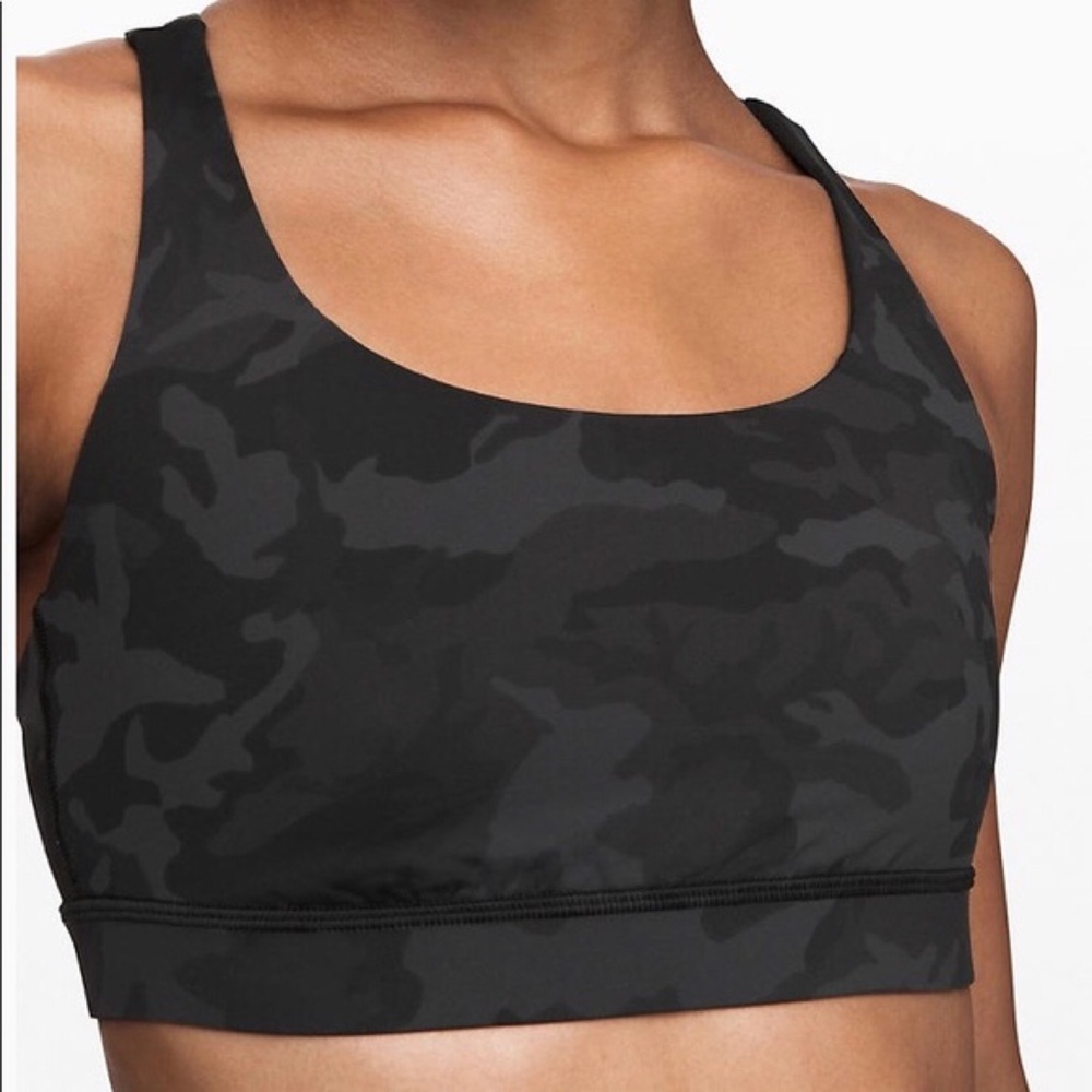 Lululemonenergy Bra Incognito Camo Multi Grey